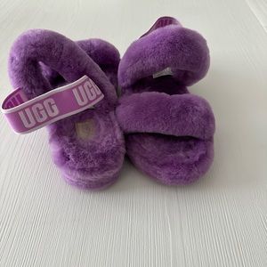 Purple UGG SLIPPERS